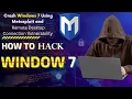 How To Exploit Windows 7 Use Metasploit Crash Windows 7 Remote Desktop Connection Vulnerability