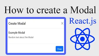 How to create a Modal in a React Project - React Bootstrap