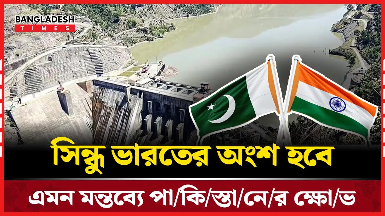 সিন্ধু ভারতের অংশ হবে রাজনাথের এমন মন্তব্যে তীব্র নিন্দা পাকিস্তানে/র