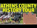 Athens County Ohio History Exploring Nelsonville Hocking Hills Hidden Ohio Historical Markers