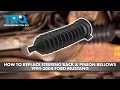 How to Replace Steering Rack Pinion Bellows 1994-2004 Ford Mustang