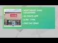 Northeast Ohio Circle K locations offering 40 cents off per gallon of gas on Thursday September 1