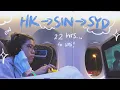 flying from hong kong to sydney during covid (hotel quarantine, singapore transit, australia rules)