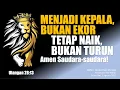 Download Lagu MENJADI KEPALA BUKAN EKOR; TETAP NAIK BUKAN TURUN (Rita Wahyu)