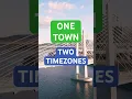 This US town lives in 2 Time Zones at Once
