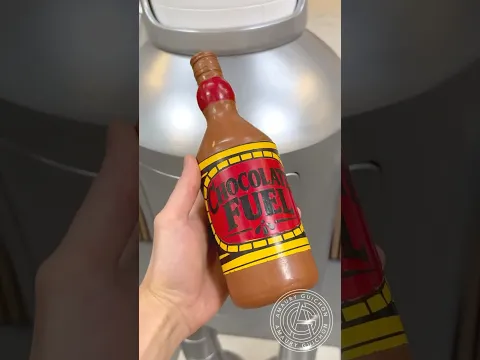 Chocolate Fuel Bottle! 🍫 A closer look at Bender’s delicious drink! #amauryguichon #chocolate