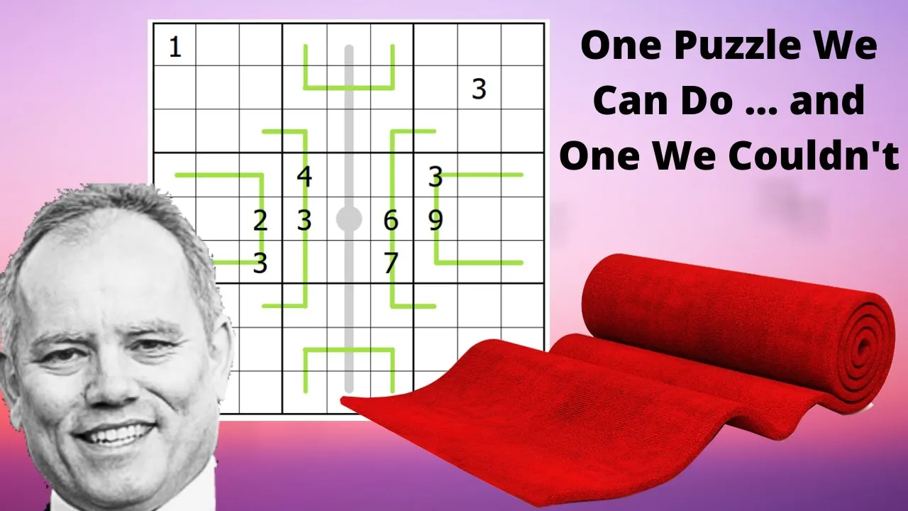 One Puzzle We Can Do ... and One We Couldn't