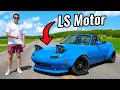 Cheap Drift Car Build LS Swapped Miata