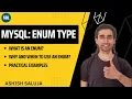 MySQL ENUM Type - Hindi