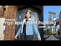 NYC apartment hunting 2025 7 apt tours w prices under 2500