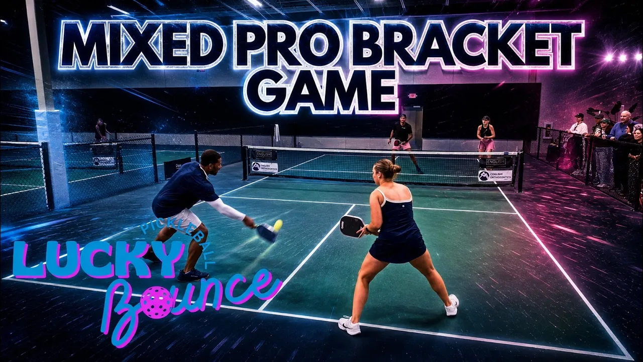 Mixed doubles pro cash games bracket match CT summer kickoff tournament ￼