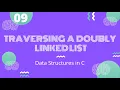 Implementing and Traversing a Doubly Linked List Data Structures in C