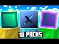 10 BEST Minecraft Bedwars PvP Texture Packs - FPS Boost 1 8 9