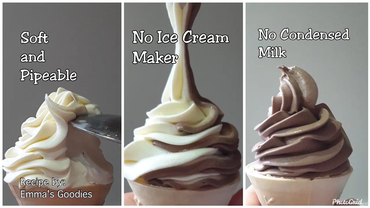 Ice cream made with two bowls —  no machine needed. 