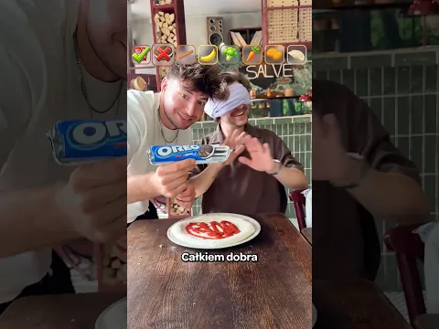 Pizza na ślepo - takiej jeszcze nie jadł