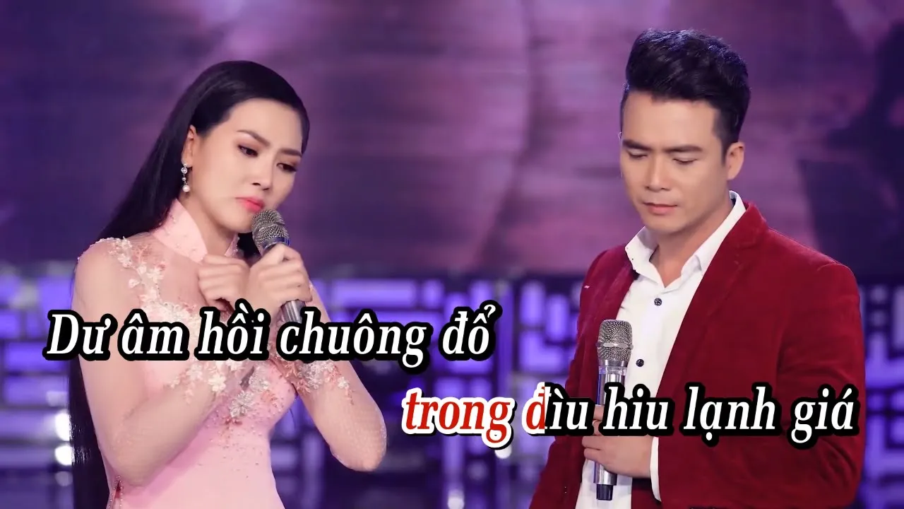 Karaoke | Tình Xưa Vụng Dại - Lê Sang u0026 Kim Thoa