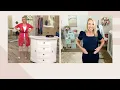 Susan Graver Criss-Cross Faux Leather Belt on QVC