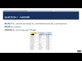 GCSE SQL with examples