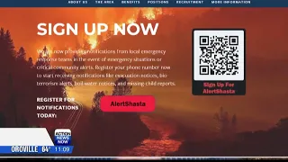 Alert Shasta is now in effect