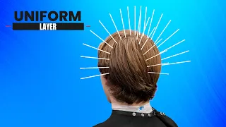 How to Scissor Cut Long Hair into a Neat, Textured Style | Uniform Layer