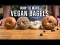 How to Make Easy Vegan Bagels 3 Ways Nut Free Soy Free Vegan Cream Cheese