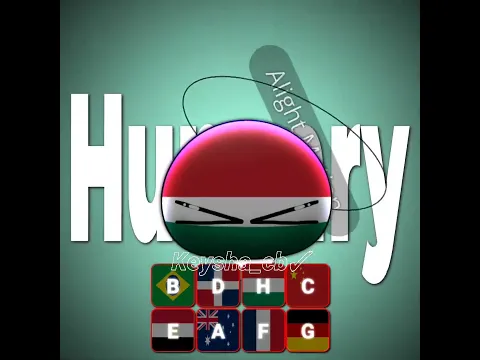 The countries I chose, sorted by their initial letters - Countryballs #countryballs #edit #shorts