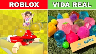 LA TORRE ASMR MÁS SATISFACTORIA DE ROBLOX VS LA VIDA REAL | Needoh Tower