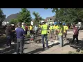 Contractors replace customer-owned lead water lines across northwest Indianapolis neighborhood