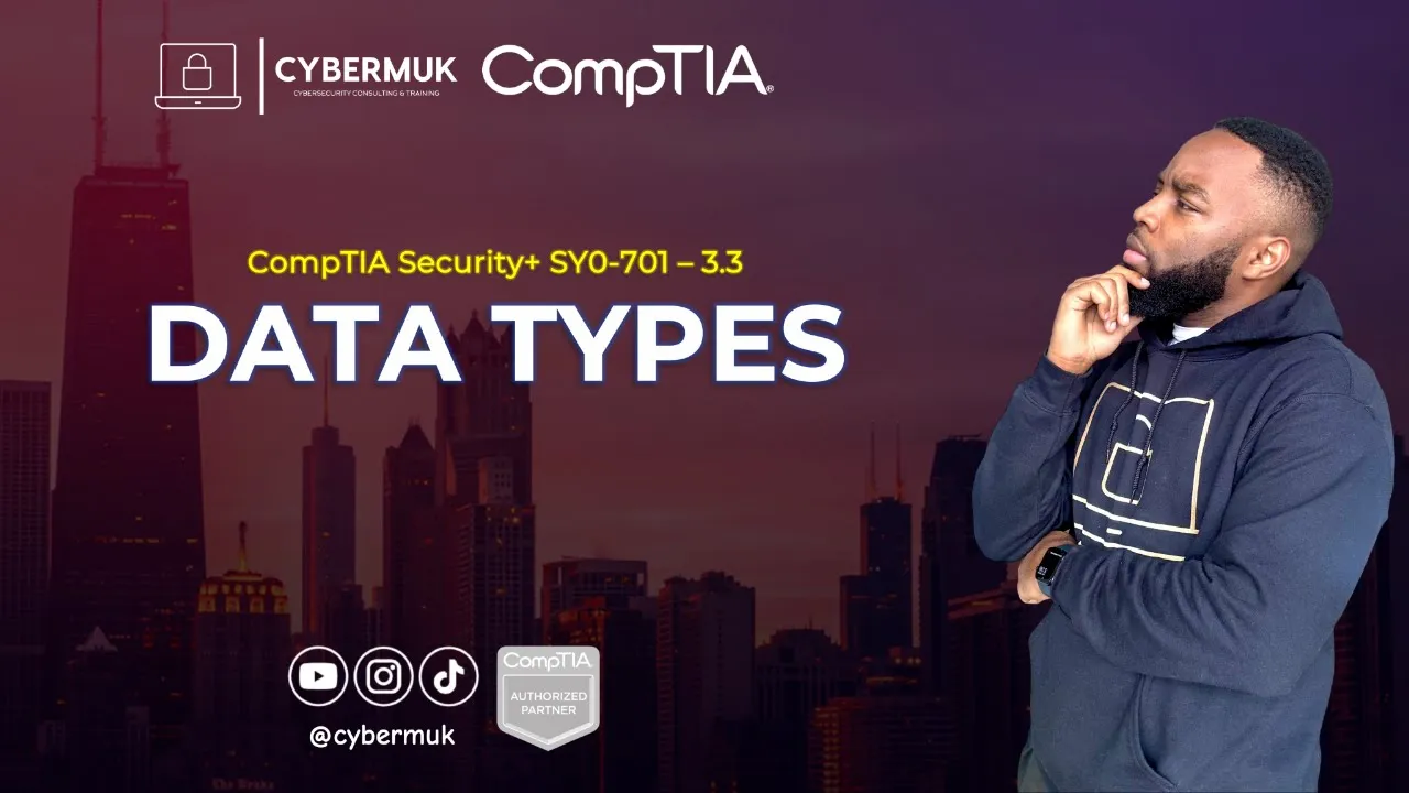 3.3 - Data Types and Data Classification (CompTIA Security+ SY0-701)