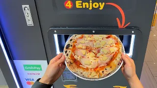 24 Hour Pizza Vending Machine