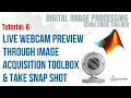 Tutorial 6 How To Take Snap Shot in Matlab Using WebCam Image Acquisition MATLAB