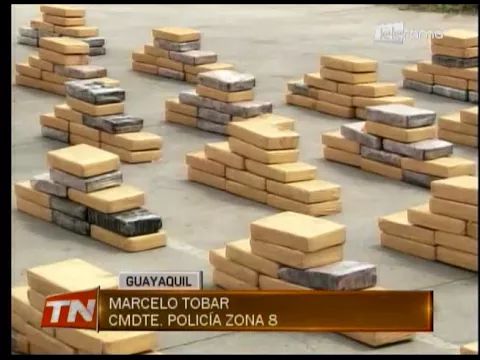 Decomisan más de 600 kilos de droga en el puerto marítimo