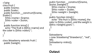 Overriding Overloading in PHP