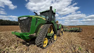 JOHN DEERE 9RX 640 Tractor Disking