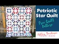 Make a HST quilt - Free Layer Cake Quilt Pattern