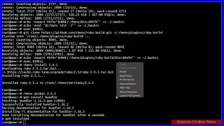 How To install Ruby From source Or RvM Or rbenv On Ubuntu 18 04
