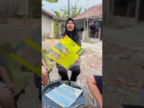 Prank rafa masukin layangan ke air#shorts