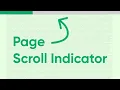 How To Make Page Scroll Indicator using HTML CSS and JavaScript