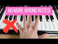 Playing Piano Without Wrong Notes But How