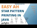 for loop Star Pattern Printing using Java Explained in Tamil Easy Logic Explained
