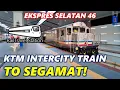 Download Lagu KTM EKSPRES SELATAN TRAIN TO SEGAMAT! 🇲🇾🚆 KTM Ekspres Selatan 46up JB Sentral → Segamat