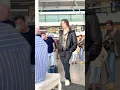 Download Lagu @david.kushner amazed EVERYONE at the AIRPORT with a SURPRISE performance of his song 🤯 PART 3