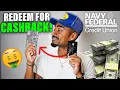 How to Redeem Rewards from your Navy Federal Flagship Credit Card