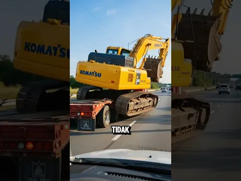 Alasan Sebenarnya Ekskavator Ga Boleh Lewat Jalan Aspal‼️😱