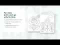 Garden Blooms Coloring Pages Flower Coloring Pages Printable PDF Etsy 08