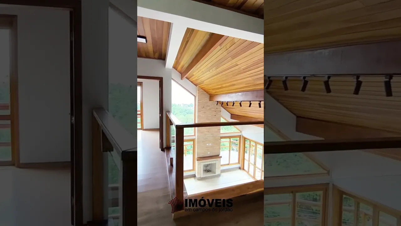 Video do Imóvel: Casa duplex, NOVA, em um dos melhores bairros de Campos do Jordão! Com uma vista deslumbrante!