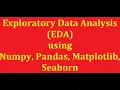 class41 Exploratory Data Analysis EDA
