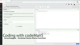 Codewars 8 kyu Grasshopper - Terminal Game Move Function JavaScript
