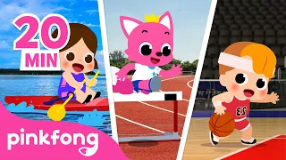 Download I Can Be a Super Athlete! and more | Sports Songs | +Compilation | Pinkfong Songs for Kids MP3