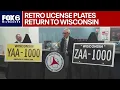 Wisconsin unveils new license plates including Retro yellow FOX6 News Milwaukee